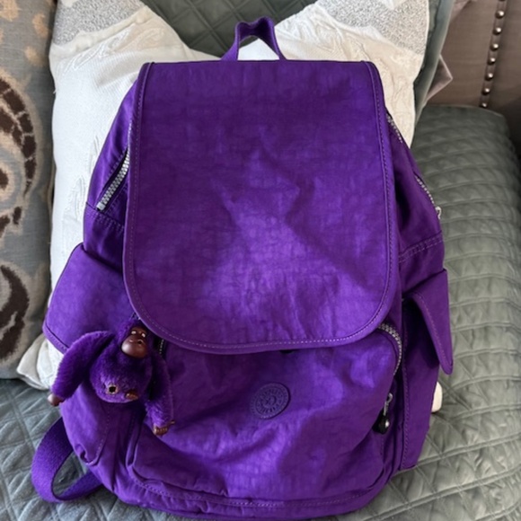 Kipling Backpack Purple